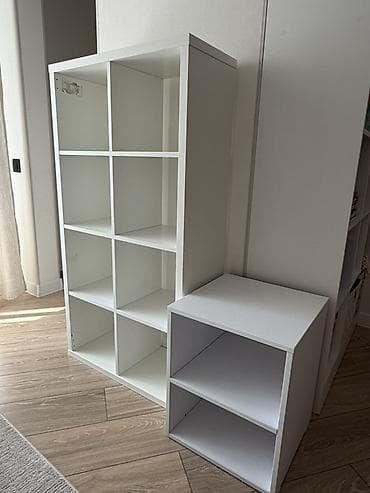 стол стул: ПРОДАЮ б/у белый набор мебели IKEA для дома/офиса. В комплект входят — 2