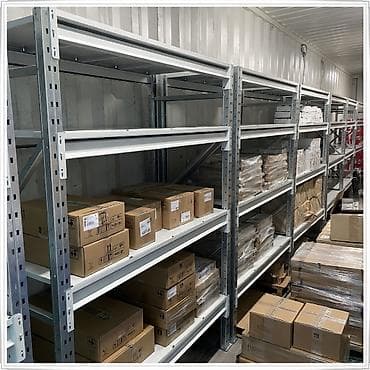 эконом понели: Складские стеллажи, металлический стеллаж для склада, средне - — 4