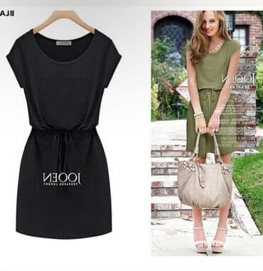 Детское платье, цвет - Черный, Новый