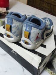 nike react: Мужские кроссовки, 42, Jordan, Б/у, цвет - Голубой, Самовывоз — 4