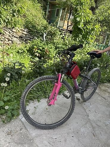 fixed gear: Горный велосипед 26" Нет подножки - Рама стальная, геометрия — 10