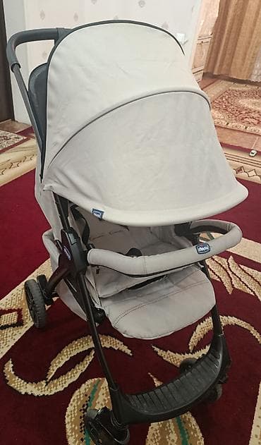 chicco echo: Прогулочная коляска Chicco Quick one (цвет светло-серый) состояние — 6