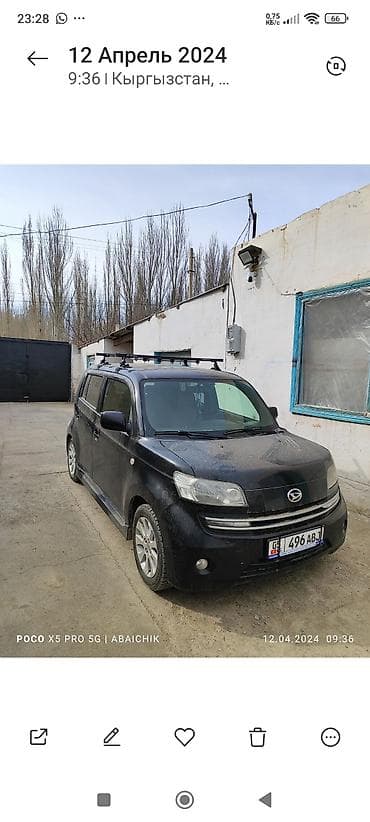 Daihatsu Materia: 2008 г., 1.5 л, Механика, Бензин, Универсал at lalafo.kg Daihatsu Materia: 2008 г., 1.5 л, Механика, Бензин, Универсал