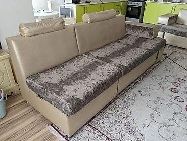 диван релакс: Прямой диван, Б/у — 1