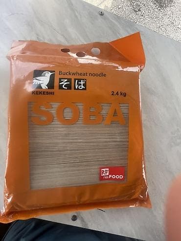 Гречневая лапша SOBa KEKESHI, 2.4 кг - Тип: Buckwheat noodle (соба) -