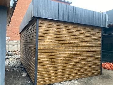 будка для жилья: Продажа павильонов 21 м², Утеплен — 2