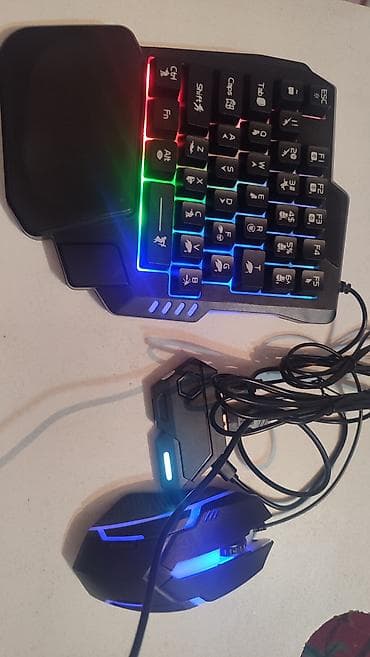 canon mp210: Игровая клавиатура и мышка новые, всё работает, подсветка, идеально — 1