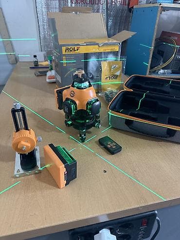 Лазерный уровень ROLF TOP 4-16X (ротационный), комплект