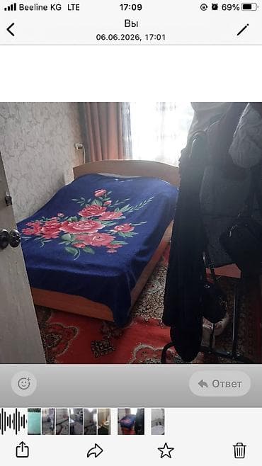индивидуалка 1 комната: 3 комнаты, 63 м², 105 серия — 1