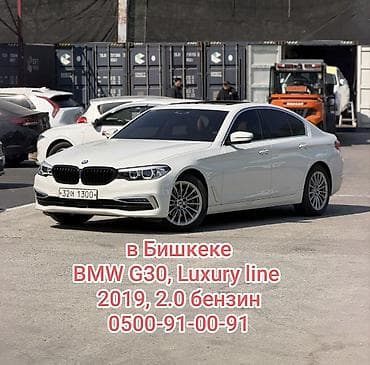 windom 2001: BMW 5 series: 2019 г., 2 л, Автомат, Бензин, Седан — 1