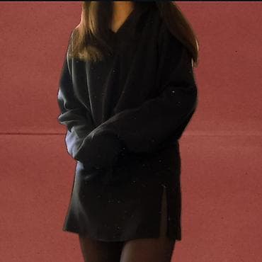 Юбка, Модель юбки: Трапеция, Мини, С вырезом — 1