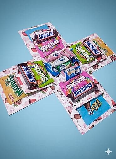 🎁Сладкий сюрприз-бокс-подарок,который вызывает эмоции😍💝 Снаружи