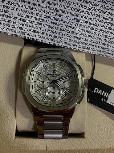 песочные часы: Классические часы часы, Daniel Klein, Турция, Водонепроницаемые, Секундомер, Таймер, Мужские, Новый — 2