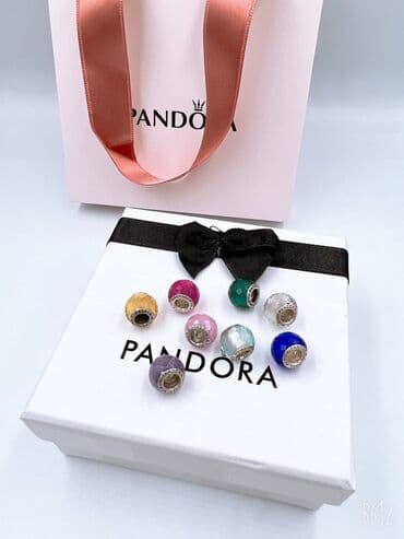 Серебро 925, SilverRoza: Серебряные Шармы для браслетов Пандора at lalafo.kg Серебро 925, SilverRoza: Серебряные Шармы для браслетов Пандора