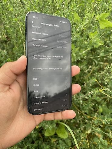 google pixel 6a: IPhone 13, Б/у, 128 ГБ, Black Titanium, Защитное стекло, 75 % — 3