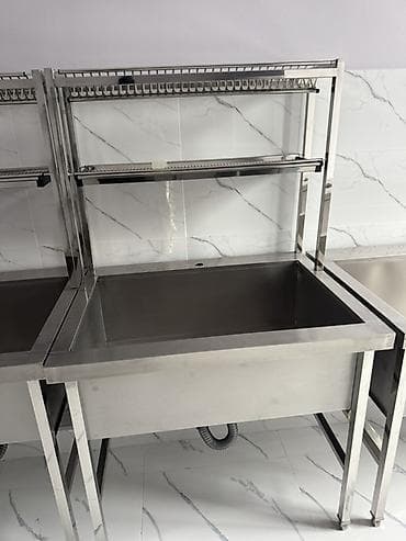 шланги 150: Промышленные моечные ванны и столы из нержавеющей стали, стеллажи,стол — 3