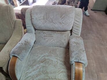 четверка диван: Угловой диван, C подушками, Одноместный — 1