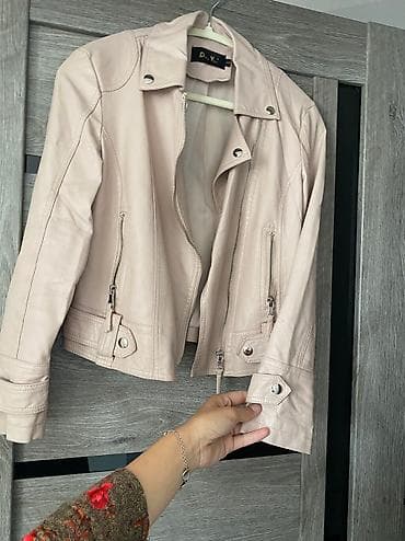 кожанки: Кожаная куртка, Укороченная модель, M — 1