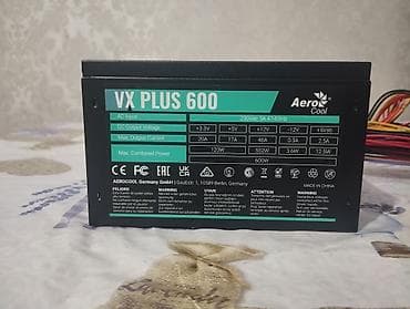 Блок питания, Б/у, 600 Вт, 80 Plus, 600 Вт