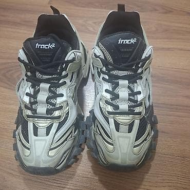 nike react: Мужские кроссовки, 39, Balenciaga, Б/у, цвет - Бежевый, Платная доставка — 2