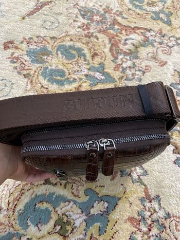 школьные рюкзаки бишкек: Барсетка, Butun, Материал: Натуральная кожа, Застежка на молнии, Множество карманов, Оригинал, Новый — 4