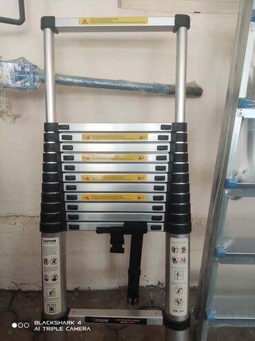 Лестницы-трансформеры: Металлическая лестница Наружные, Гарантия, Форма лестницы: Прямая, Стиль: Классический — 3