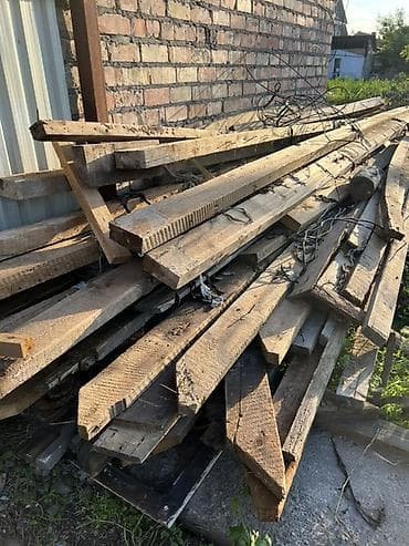 Доски, Обрезные, Для строительства, Сосна, Черновые