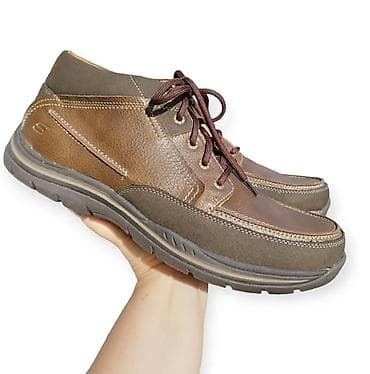 Жеке буюмдар: Эркектердин ботинкеси, 44, Skechers, Колдонулган, түсү - Күрөң, Акылуу жеткирүү, Өзү алып кетүү, Акысыз жеткирүү — 4