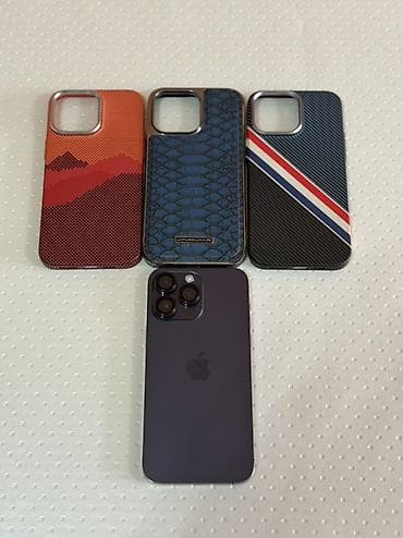 mx 4: IPhone 14 Pro Max, Deep Purple, Чехол — 6