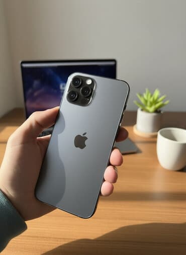 системный блок пк: IPhone 12 Pro, Б/у, 128 ГБ, Space Gray, 77 % — 1