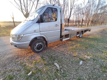 на рекс спринтер: Эвакуатор, Mercedes-Benz, 2002 г., Ломаная — 3