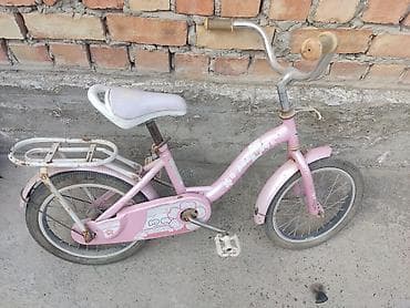 Балдар электр унаалары: Балдар үчүн велосипед, 2 дөңгөлөктүү, 6 - 9 жаш, Кыз үчүн, Колдонулган — 2