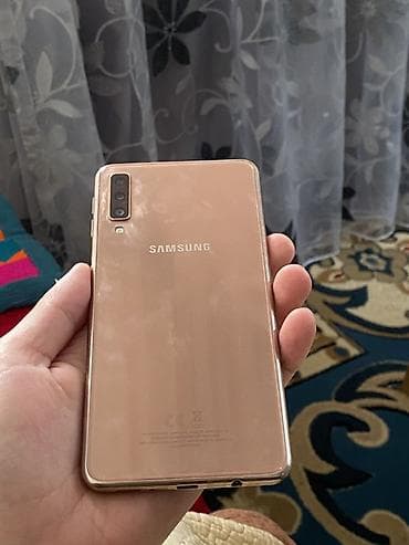 скупка планшета: Samsung Galaxy A7 2018, 64 ГБ, цвет - Золотой, 2 SIM — 2