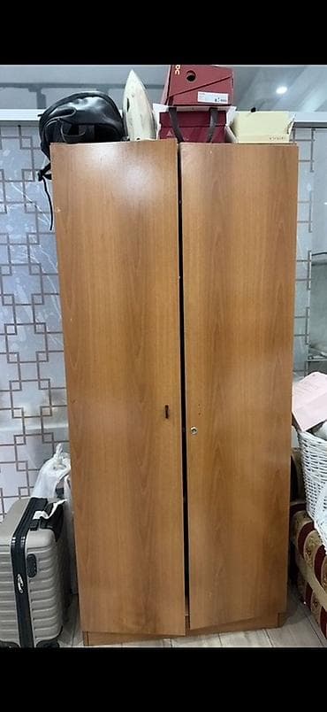 шкаф купе: Шифоньер, шкаф для одежды, Прямой, ЛДСП — 1