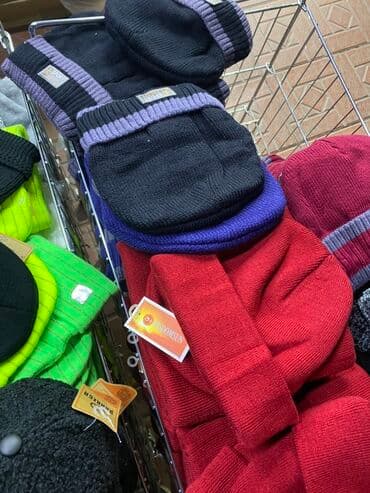 брендовые вещи оригинал: Шапка, Пряжа, Зима, Вязаная модель — 3