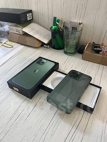 xiaomi redmi note 9s: IPhone 13 Pro Max, Новый, 256 ГБ, Зеленый, Зарядное устройство, Защитное стекло, Чехол, 90 % — 2