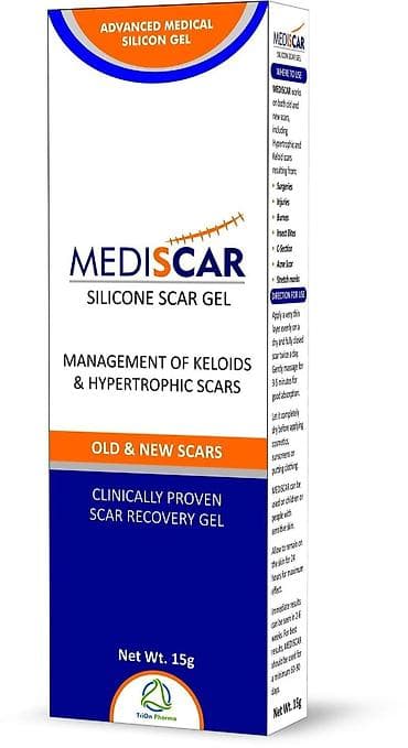 Атайын кийим: MediScar Silicone Scar Gel, 15 г Силиконовый гель медицинского класса — 1