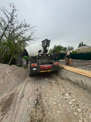 автобетоносмеситель: Фундамент, Стяжка Бесплатная консультация Больше 6 лет опыта — 1