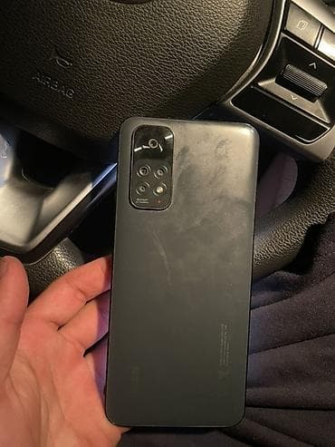 Redmi, Redmi Note 11, 128 ГБ, цвет - Черный, 2 SIM