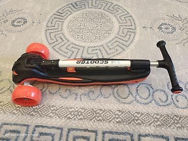 ребенка: Детский самокат, Трёхколёсный — 7