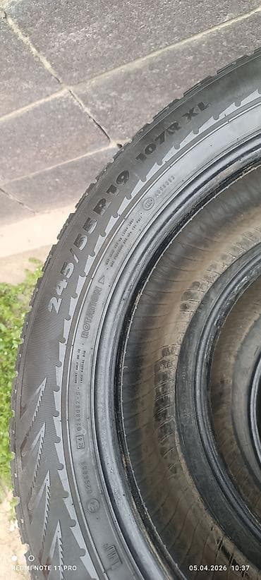 шины 245 55 r19: Шины 245 / 55 / R 19, Лето, Б/у, Комплект, Внедорожные (АТ/МТ), Riken — 4