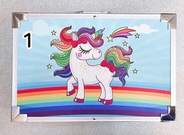 кожанная сумка: Набор творчества в наличии. 123 предмета в деревянном кейсе, 145 — 3