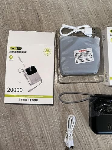 прием плата: Продам мощный, НОВЫЙ повербанк hoCo 20000mAh с двумя встроенными — 1