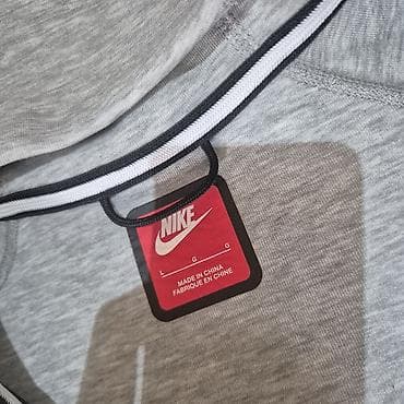 Толстовки: Мужская толстовка, L, Nike, Новый, цвет - Серый, Платная доставка, Самовывоз — 5