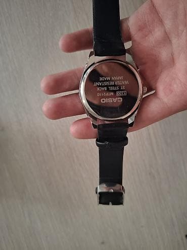 Кол сааттар: Классикалык сааттар саат, Casio, Жапония, Суу өткөрбөөчү, Эркектердики — 2