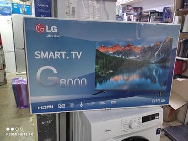 television: Телик Телевизор LG 45 дюймовый 110 см диагональ с интернетом smart — 1