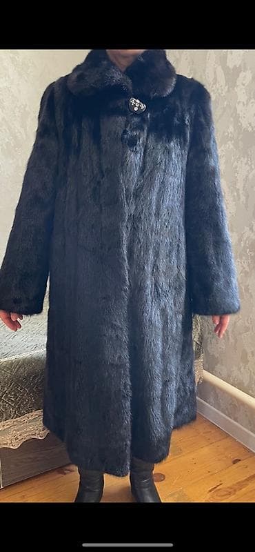 Личные вещи: Шуба, Норка, Длинная модель, 2XL — 1