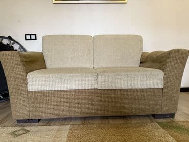 мебель трансформер бишкек: Комплект мягкой мебели, Самовывоз, цвет - Бежевый — 3