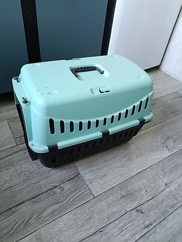 клетка для собаки: Переноска для животных (кошек и мелких собак) - Пластиковый контейнер — 2