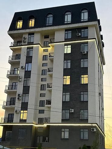 чапаево: 2 комнаты, 60 м², ул. Ахунбаева / Чапаева Элитка, 2 этаж, ПСО (под самоотделку) — 2